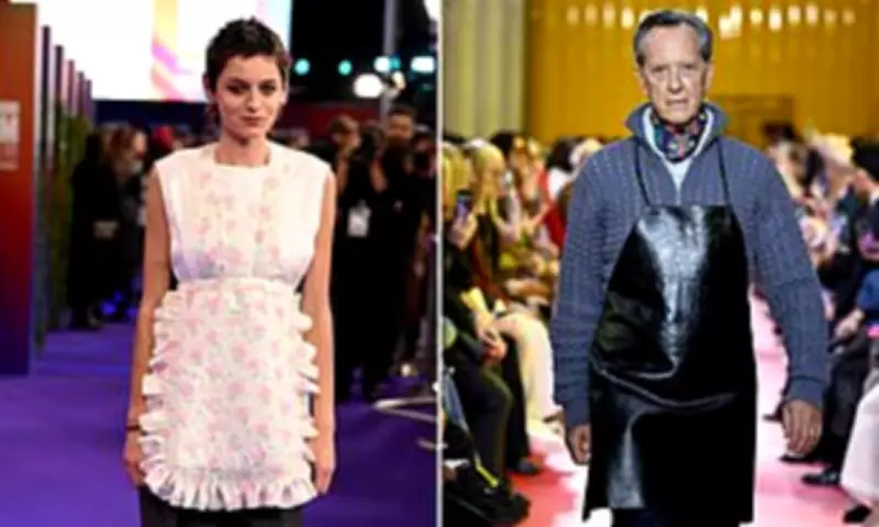 Miu Miu's £3,700 Apron Sparks 'Soviet Dinner Lady Chic' Backlash