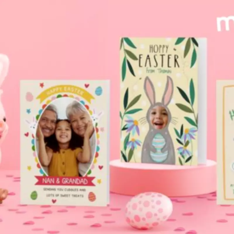 Moonpig Offers Free Easter Cards with Personalisation and Delivery