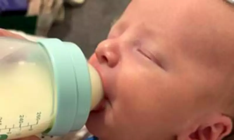 Mother's Guilt After Newborn's Agony from Recalled Baby Formula Toxins