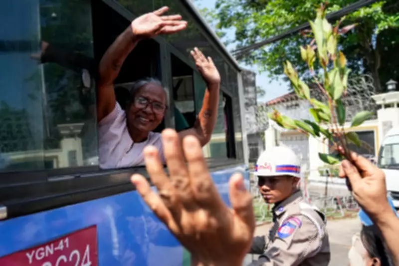 Myanmar Military Pardons 10,000 Political Prisoners Ahead of Parliament Opening