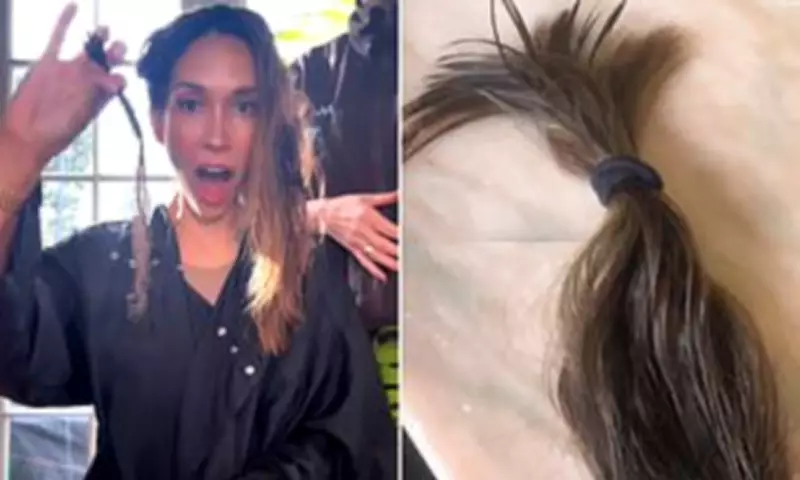 Myleene Klass Donates Hair to Charity and Comments on Beckham Family Feud