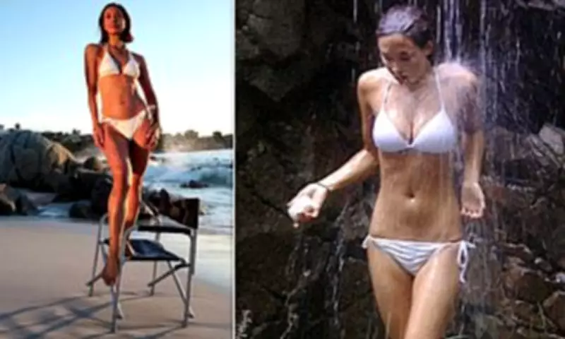 Myleene Klass Recreates Iconic I'm A Celebrity Bikini Moment 20 Years Later