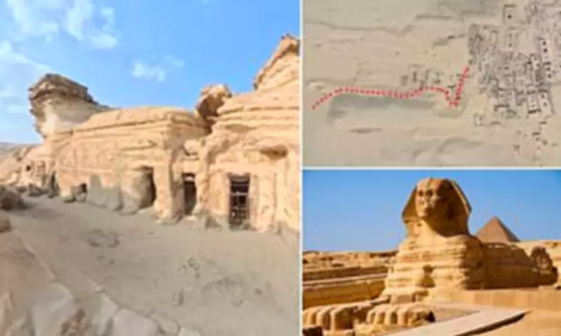 New Footage Reveals Over 100 Shafts at Giza, Fueling Second Sphinx Debate