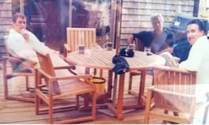 Newly Released Epstein Files Reveal Photo of Andrew, Mandelson and Financier