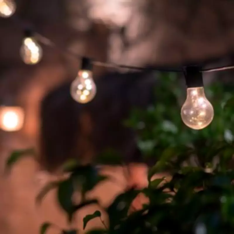 Next's 'Fabulous' £28 String Lights Transform Gardens into Mediterranean Courtyards