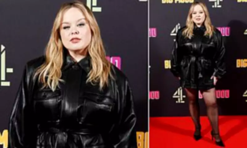 Nicola Coughlan Stuns in Leather Dress at Big Mood Premiere, Addresses Body Image