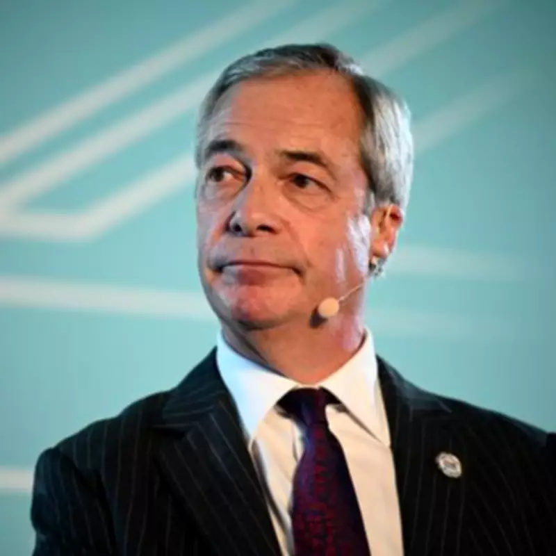 Nigel Farage Confronts Heckler at Wales Press Conference