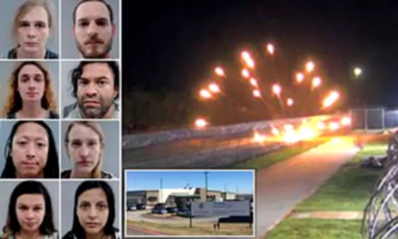 Nine Antifa Cell Members Convicted for Texas ICE Facility Attack