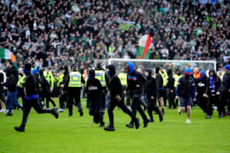 Nine Arrested After Violent Pitch Invasion at Old Firm Cup Clash, More Expected