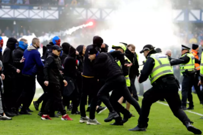 Nine Arrested After Violent Pitch Invasion at Rangers vs Celtic Scottish Cup Match