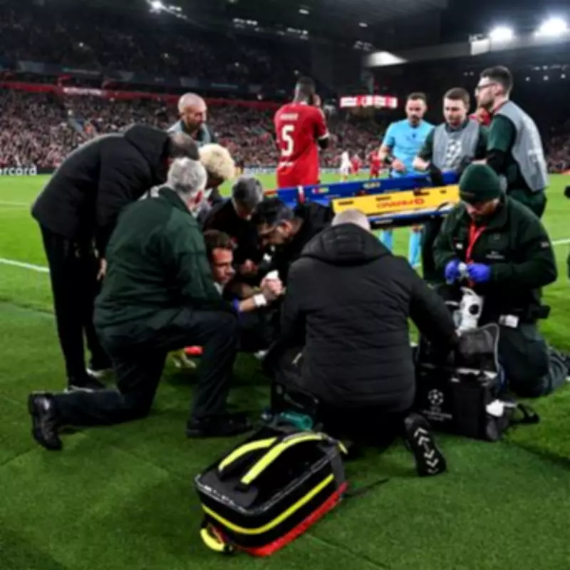 Noa Lang Hospitalised After Gruesome Hand Injury in Liverpool Clash
