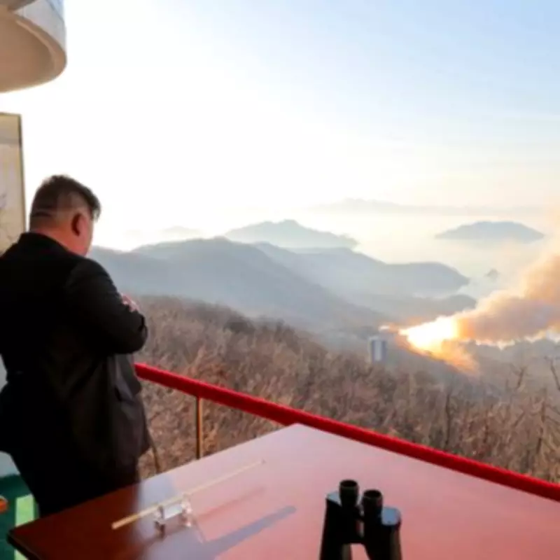 North Korea's Kim Jong-Un Oversees Terrifying New Weapons Test Targeting US and UK