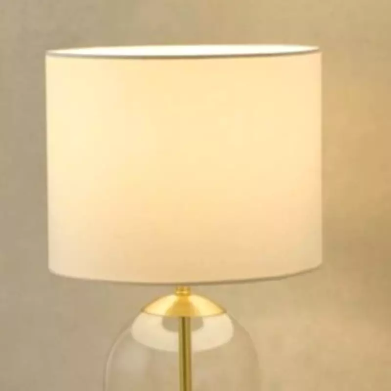 Nova Clear Glass Table Lamp: A 'Beautiful Statement Piece' Now Under £30