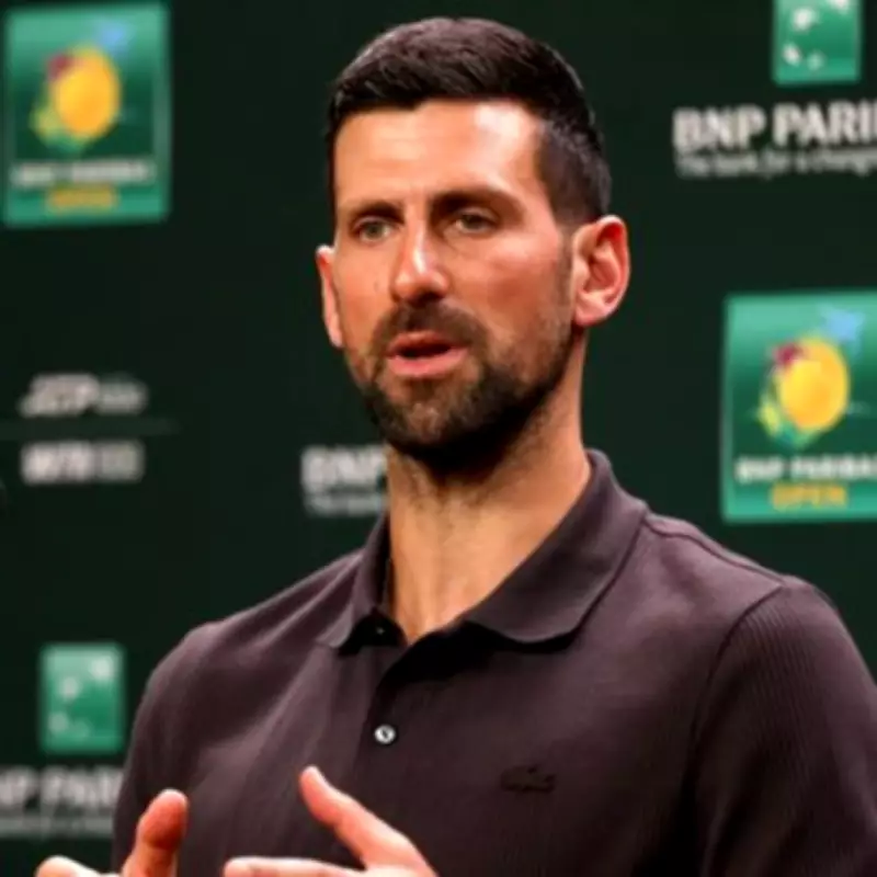 Novak Djokovic Teams Up with Stefanos Tsitsipas in Surprise Indian Wells Doubles Partnership