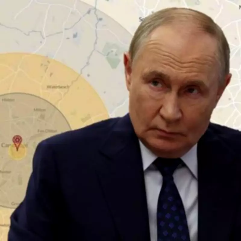 Nuclear Map Reveals Catastrophic Impact on UK Cities Amid Global Tensions