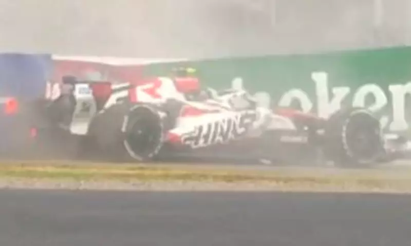 Ollie Bearman Suffers Knee Injury in High-Speed Japanese GP Crash