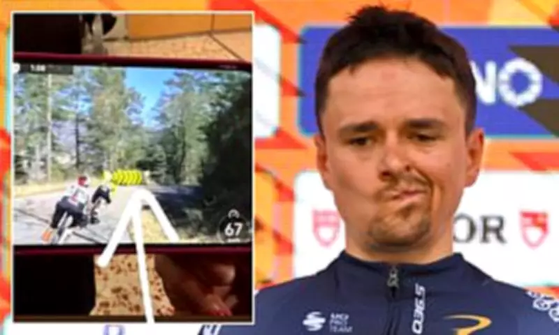Olympic Champion Tom Pidcock's Terrifying Ravine Crash at Volta a Catalunya