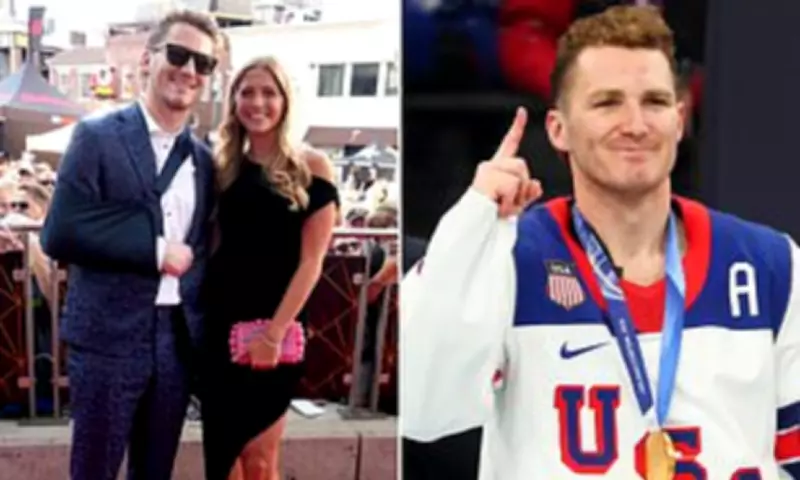 Olympic Gold Medalist Matthew Tkachuk Announces He and Wife Ellie Expecting First Child