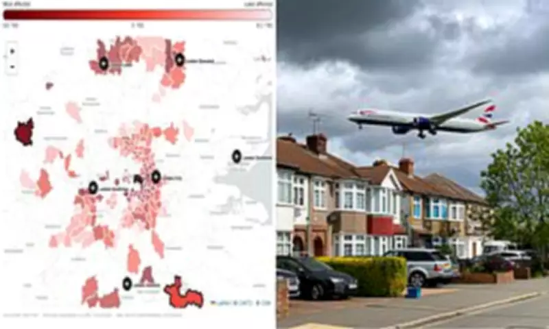 Over 250,000 UK Homes Endure Worst Aircraft Noise as Expansion Looms
