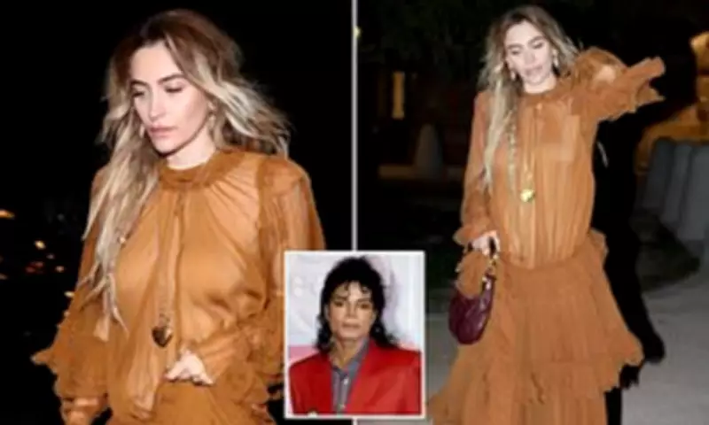 Paris Jackson Stuns in Sheer Dress at Fashion Week Amid Estate Legal Battle