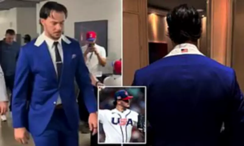 Paul Skenes' Bold Blue Suit Sparks Fashion Debate Ahead of WBC Semifinal