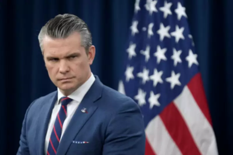 Pentagon Bans Photographers from Hegseth's Iran War Briefings Without Explanation