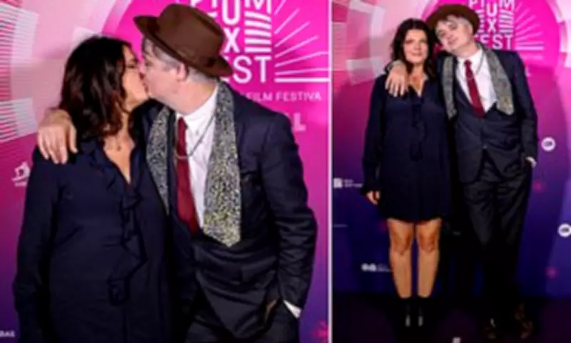 Pete Doherty and Wife Katia De Vidas Display Affection at Luxembourg Film Festival