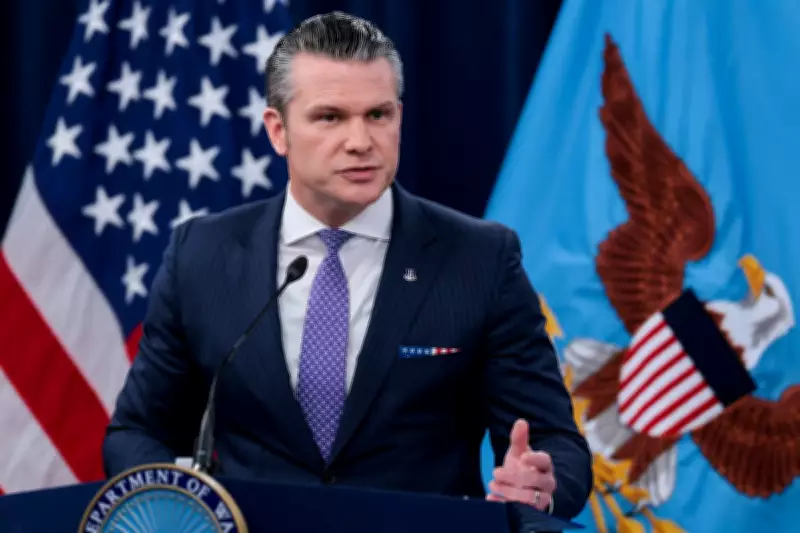 Pete Hegseth Vows Trump Will 'Negotiate With Bombs' and Lead Free World