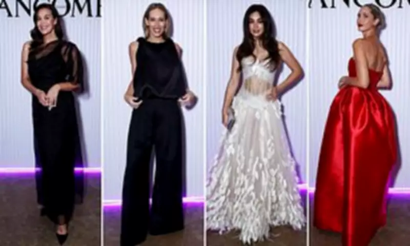Phoebe Burgess and Megan Gale Lead Glamour at Lancôme Sydney Event