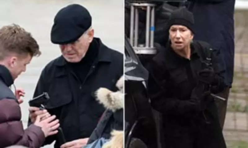 Pierce Brosnan's Gun Skills Rusty on MobLand Set, Helen Mirren Shines