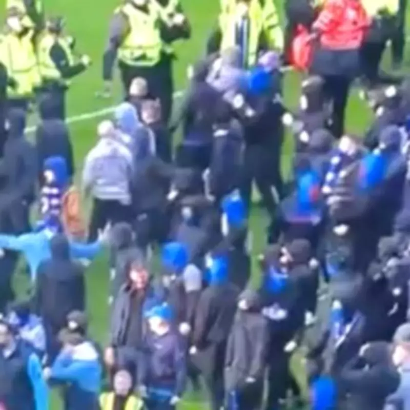 Pitch Invasion and Clashes Mar Old Firm Scottish Cup Penalty Drama