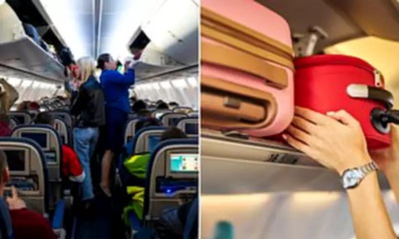 Plane Etiquette Debate Erupts Over Carry-On Luggage Storage in Overhead Bins