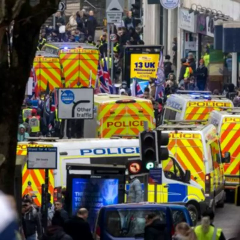 Police Deploy Batons and Mounted Units Against Counter-Protesters in Bristol March Clash