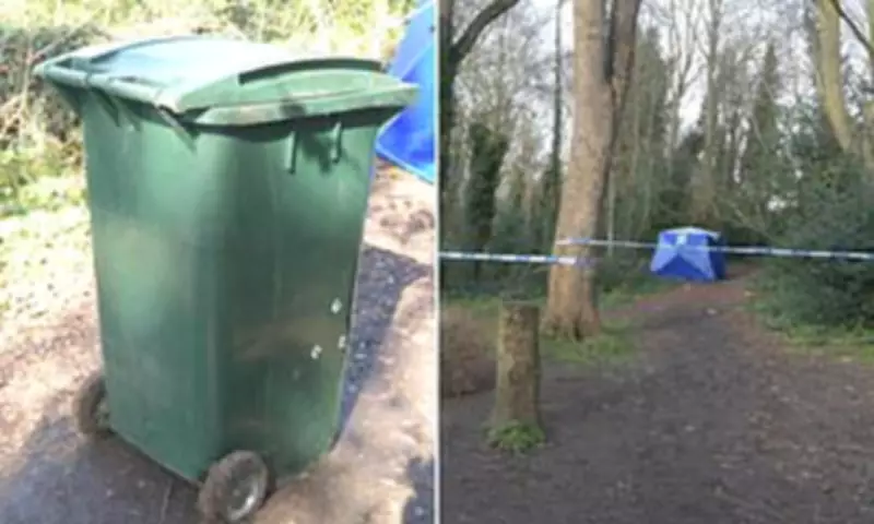 Police Release Images of Green Wheelie Bin in Coventry Park Body Discovery