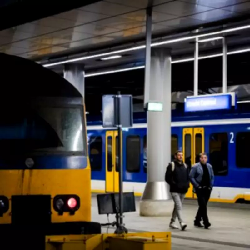 Police Swarm Amersfoort Station After Knife Attack Suspect Boards Train