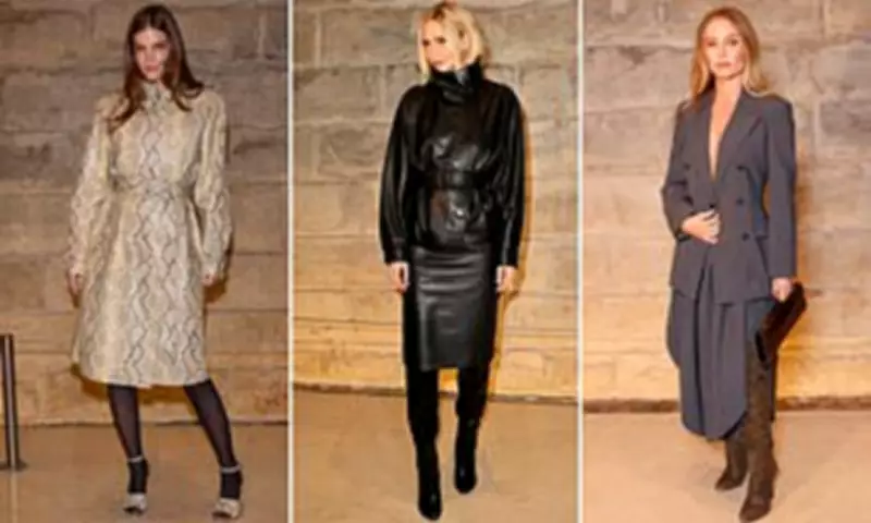 Poppy Delevingne, Barbara Palvin and Annabelle Wallis Stun at Elie Saab's Paris Fashion Week