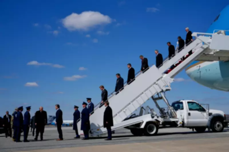 President Trump Attends Dignified Transfer Ceremony for Fallen US Troops