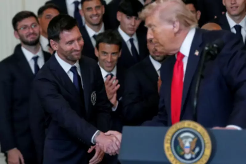 President Trump Hosts Lionel Messi and Inter Miami at White House for MLS Cup Honour