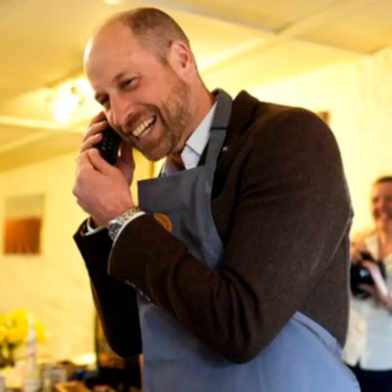 Prince William Serves Pasties in Cornwall for St Piran's Day Celebration