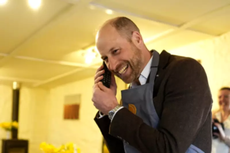 Prince William's 'Juicy' Pasty Gaffe During Cornwall Storm Recovery Visit