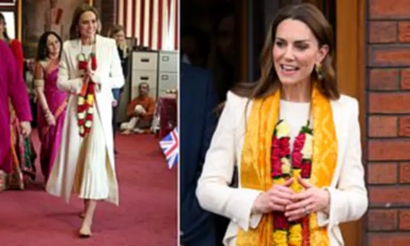 Princess Kate Celebrates Holi in Leicester with Dance and Traditional Garlands