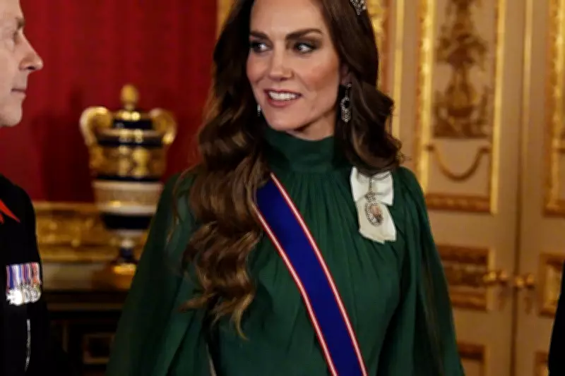 Princess Kate's Fashion Diplomacy: Nigerian Flag Colours at State Banquet