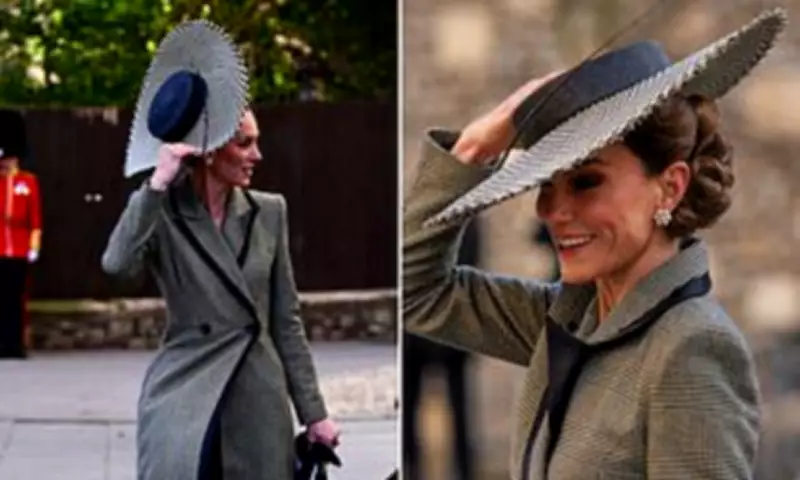 Princess of Wales Displays Grace Amid Windy Ceremony for Historic Archbishop Installation