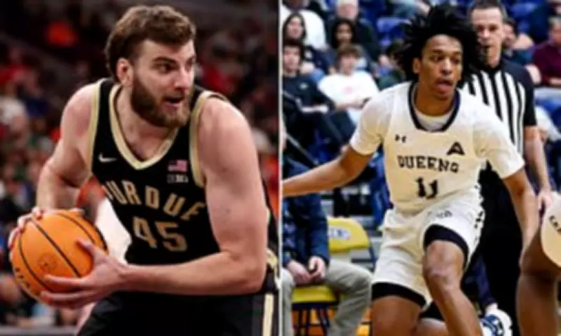 Purdue's Oscar Cluff Mistakenly Places Queens University in New York