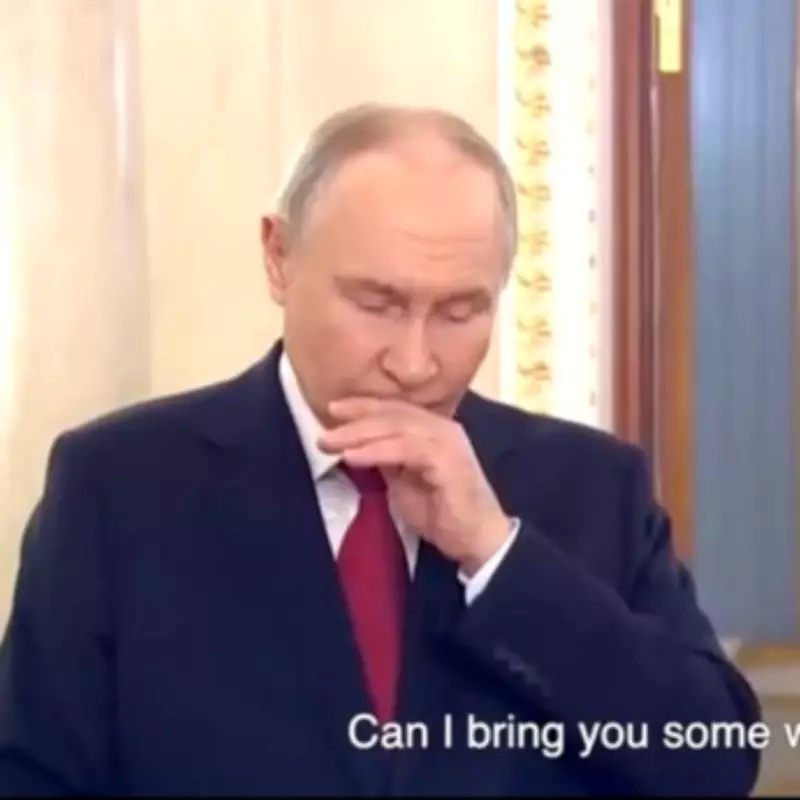 Putin's Health Under Scrutiny After Unedited Coughing Fit Clip Leaks