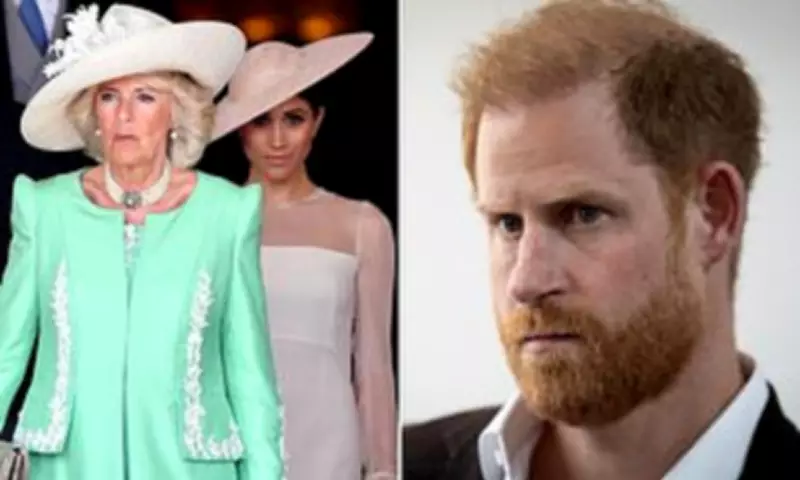 Queen Camilla Allegedly Said Meghan Markle 'Brainwashed' Prince Harry in New Book