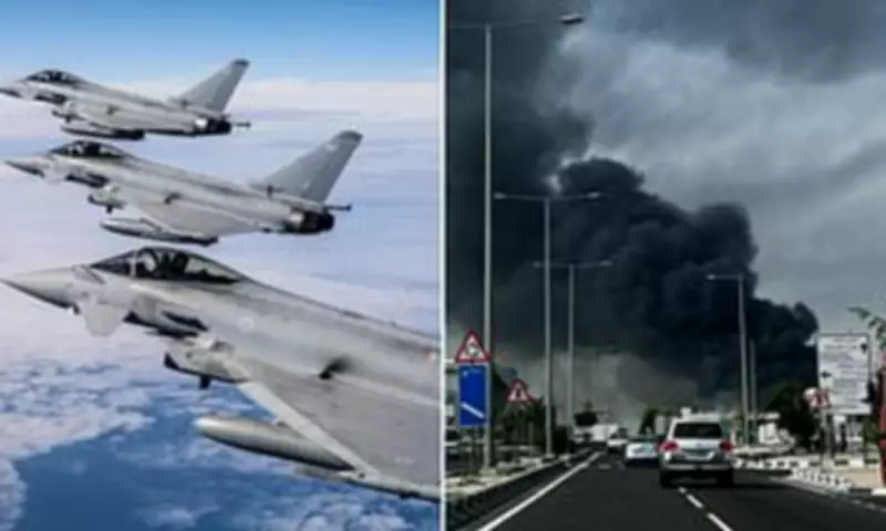 RAF Typhoon Downs Iranian Drone Heading to Qatar Amid Regional Conflict