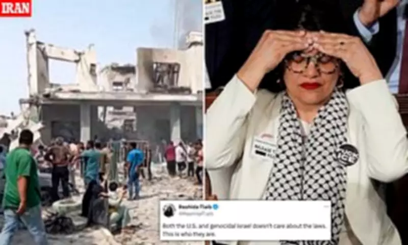 Rashida Tlaib Sparks Outrage for Referring to US as 'They' in Iran Strike Condemnation