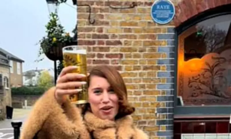 Raye's Hilarious TikTok Plaque Mocks Past Heartbreak at London Pub