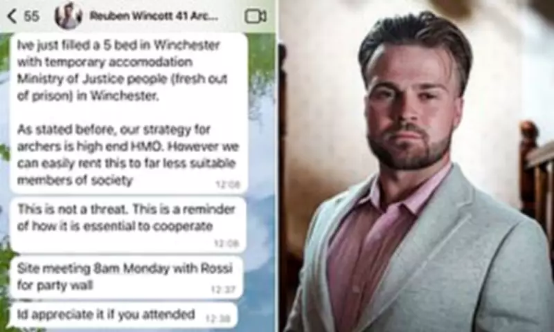 Reality TV 'Alpha Male' Threatens Neighbours with Migrant or Prisoner HMO